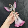 Image 2 : Decorative Glass Angel Statue 
