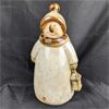 Image 1 : Ceramic Snowman Statue 