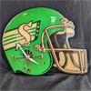 Image 1 : Vintage Working Saskatchewan Roughrider Walk Clock
