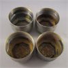 Image 2 : Set of 4 Model T Grease Hub Cap Dust Covers - Circa 1920's