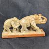 Image 1 : Mom & Baby Stone Elephant Statue