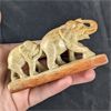 Image 3 : Mom & Baby Stone Elephant Statue