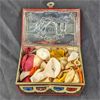 Image 2 : Vintage Tin Treasure Chest Filled With Balloons 