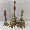 Image 1 : Set of 4 Brass School Bells 