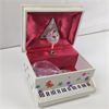 Image 3 : Decorated Piano Jewelry Box With Musical Ballerina - With Original Box!