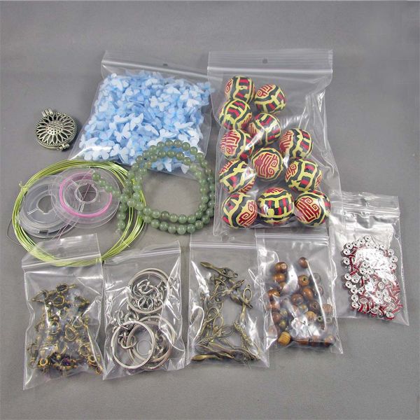 Lot of Various Bead Supplies and Jewelry Making