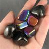 Image 2 : Lot of Polished Jet & Rainbow Hematite Specimens 