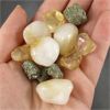 Image 1 : Lot of Polished Citrine & Raw Pyrite Specimens 