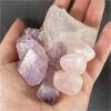 Image 1 : Lot of Raw & Polished Clear Quartz, Rose Quartz & Amethyst Specimen 