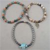 Image 1 : Set of 3 Gemstone Bracelets