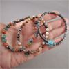 Image 2 : Set of 3 Gemstone Bracelets