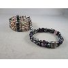 Image 1 : Set of 2 Magnetic Hematite Bracelets/Necklace