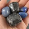 Image 1 : Lot of Polished Blue Quartz & Larvikite Specimens 