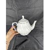 Image 3 : Set of 2 Pyrex Dishes and Royal Oak White Tea Pot