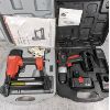Image 1 : Samona Finishing Nailer in Hard Case & Jobmate 18V Cordless Drill with Hard Case