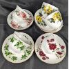Image 1 : Set of 5 Queen Anne Bone China Tea Cups & Saucers