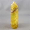 Image 1 : STUNNING!  Yellow Fluorite Crystal Tower 3.25" x 1"