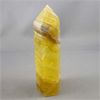 Image 2 : STUNNING!  Yellow Fluorite Crystal Tower 3.25" x 1"