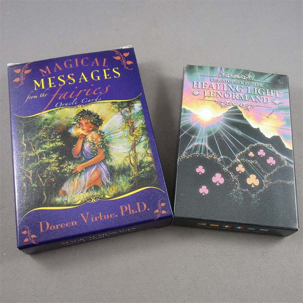 Set of 2 Oracle Card Decks - Doreen Virtue and Christopher Butler