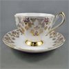 Image 1 : Queen Anne Bone China Tea Cup & Saucers Pattern #5483