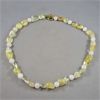Image 1 : Citrine & Quartz Crystal Necklace 22"