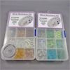 Image 1 : Set of 2 Wire Necklace kits with Beads, Cases & Instructions