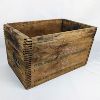 Image 1 : Wooden Dovetailed Remington Ammunition Box 14.5" x 9" x 8"