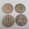 Image 1 : 4 One Penny Coins - 1902, 1918, 1919 and 1967