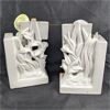 Image 2 : Set of 2 Vintage Porcelain Bookends