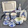 Image 1 : Set of Delft Blue Porcelain From Holland