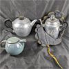 Image 2 : Lot of 3 Vintage Tea Pots