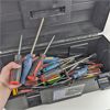 Image 4 : 22" Toolbox Filled With Mixed Screwdrivers