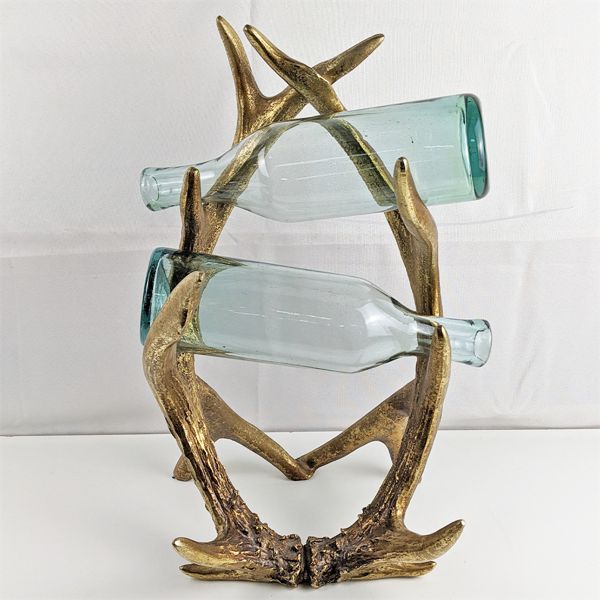 Antler Décor Wine Rack (Bottles Not Included)