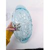 Image 2 : Set of 2 Beautiful Floral Glass Serving Platters