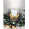 Image 2 : 26" Fibre Optic Christmas Wreath with Box