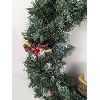 Image 3 : 26" Fibre Optic Christmas Wreath with Box