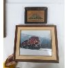 Image 3 : Set of 6 Framed Train Pictures
