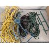 Image 2 : 4 Heavy Extension Cords & 2 NEW Hose Kits (24') and partial roll of hose