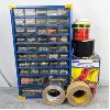 Image 1 : Holt Storage Drawers with Various Hardware etc & Box of Various Tape
