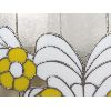 Image 2 : Stained Glass Window with Yellow & White Floral Design