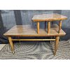 Image 2 : MCM Two Tier End Table  - 29.5" x 21.5"x 18"