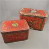 Image 1 : Set of 2 Myrtle Cut T & B Tobacco Tins