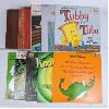 Image 1 : Lot of 8 Children's Vinyl LP Record Albums & 2 Binders of 33 Records