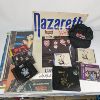 Image 1 : Signed Nazareth Poster With Various Kiss and Nazareth CD's and Memorabilia 