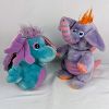 Image 1 : Set of 2 Wuzzles Plush Toys - Eleroo and Moosel