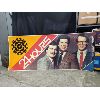 Image 2 : Set of 2 Vintage CBC News Television Program Signs "24 Hours" 1984