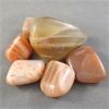 Image 1 : Lot of Polished Peach Moonstone Specimens