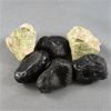 Image 1 : Lot of Raw Unakite & Obsidian Specimens
