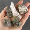 Image 1 : Lot of Raw Zebra Jasper & Manitoba Selenite