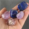 Image 2 : Lot of Polished Amethyst & Lapis Lazuli